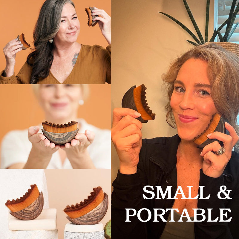 Lymfdränage Ansiktsborste ✨ Skulptera fram din lyster 💆‍♀️