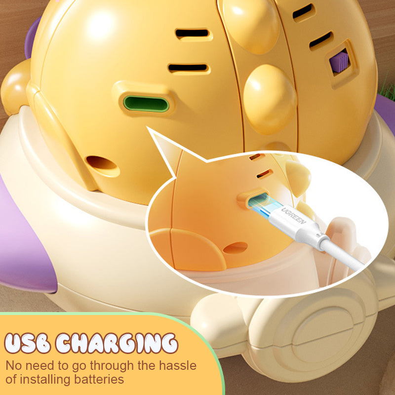 🚀 Självbalanserande Enhjuling för Barn 🤸 | Gyroskop Leksak som Aldrig Välter! ✨