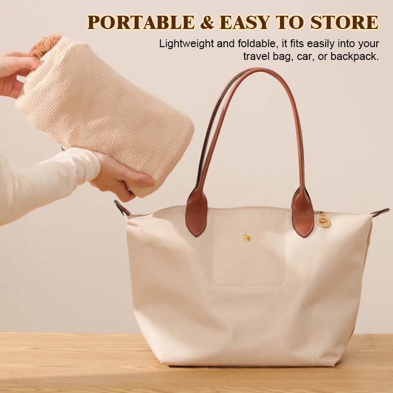 USB Värmefilt ☁️ Bärbar & Tvättbar | Mysig Elektrisk Filt för Hem, Kontor & Resa 🚗✨