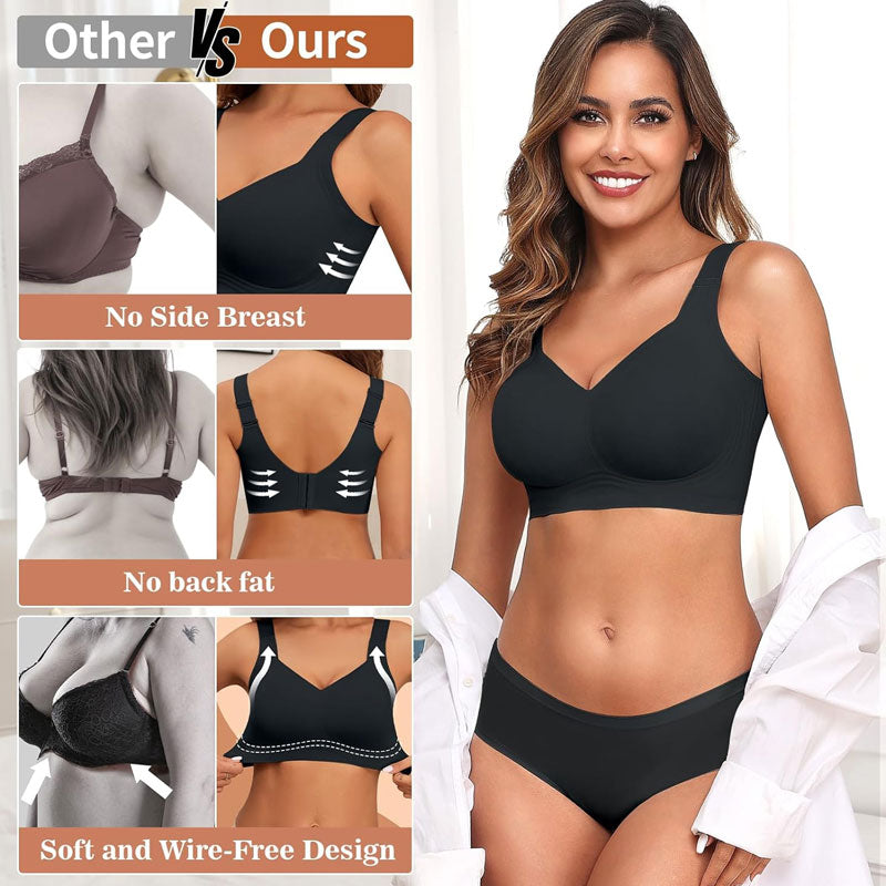 Köp 1, få 2! ✨ Super Lift Bh – Bygelfri Push-up mot hängande byst 👍