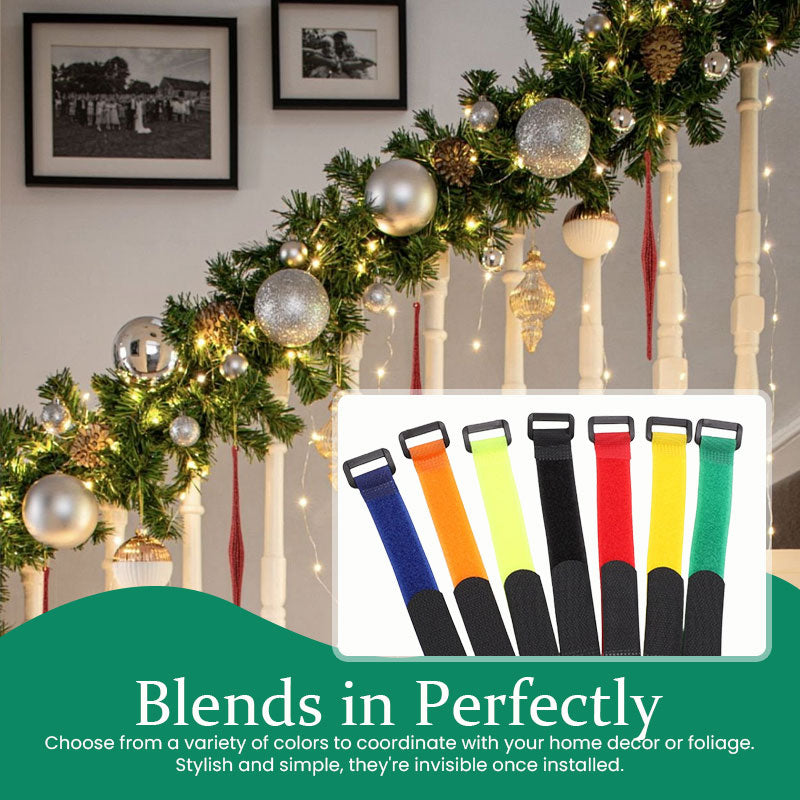 🌲 Justerbara Kransband i Nylon