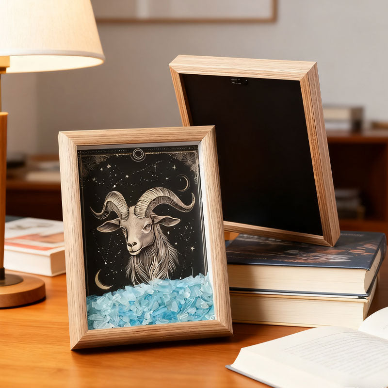 Stjärntecken Fotoram 🔮 | Energicentrum – Stärk Din Relation och Beskydda Er ✨