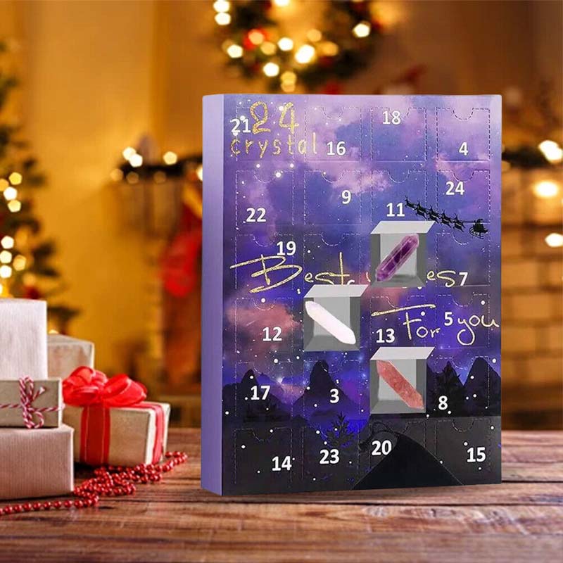 🔮 Kristall Adventskalender | Helande Stenar & DIY Smycken 🎁