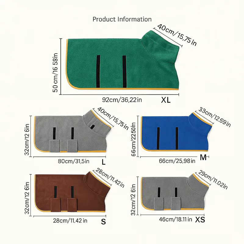 💦 Badrock med superabsorbering 🛑 Skydda din hund mot kyla & fukteksem! 🐶
