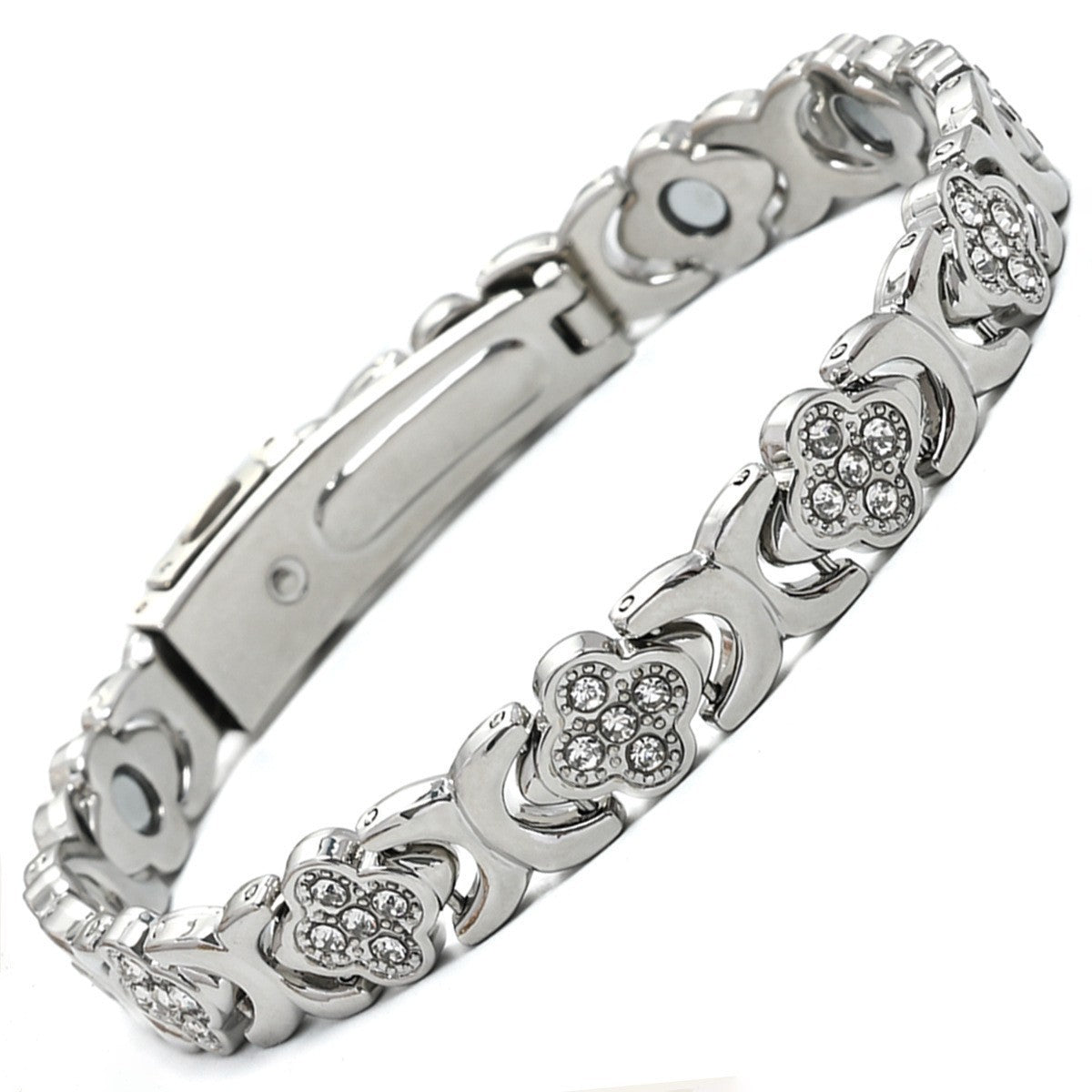 💖 Fyrklöverarmband ✨ | Elegant Design & Symbol för Evig Kärlek 🍀