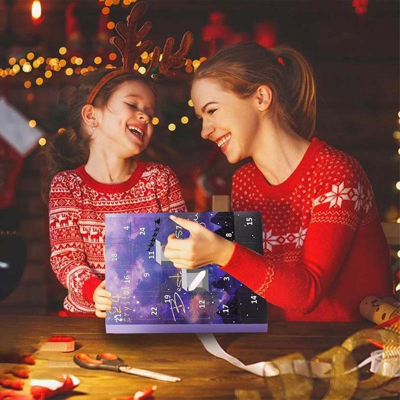 🔮 Kristall Adventskalender | Helande Stenar & DIY Smycken 🎁