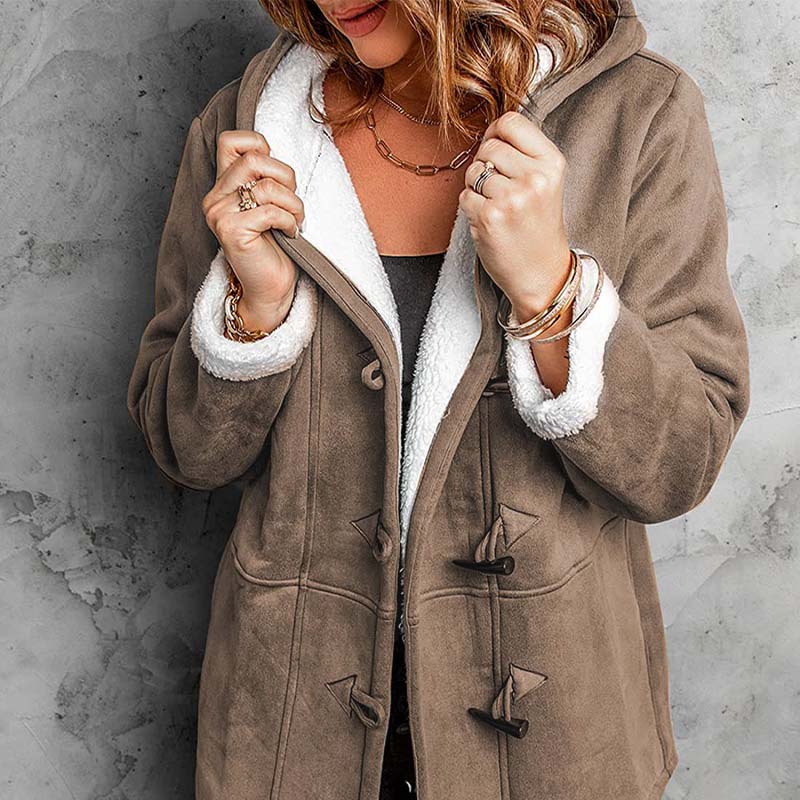 🍂🧥 Höstvärme — Midilång trenchcoat för damer: Snygg och praktisk 🌟