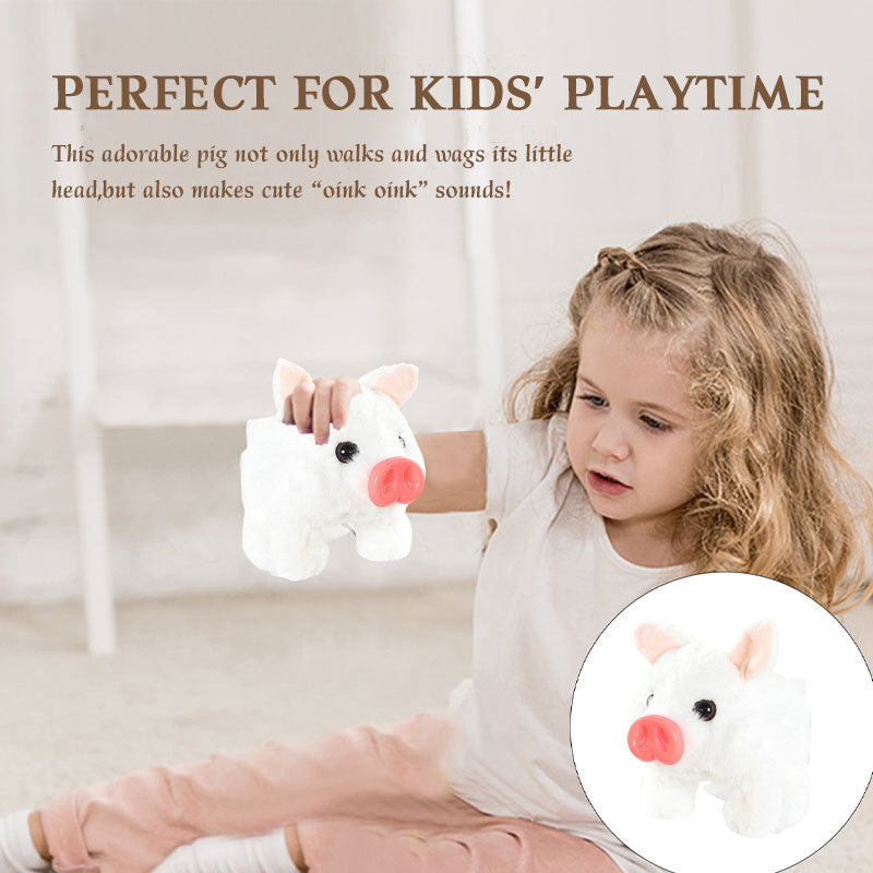 🐽 Gå- och Ljudfunktion: Den Söta “Nöff Nöff”-Grise-Leksaken! 🐷 Stressavlastning & Sällskap