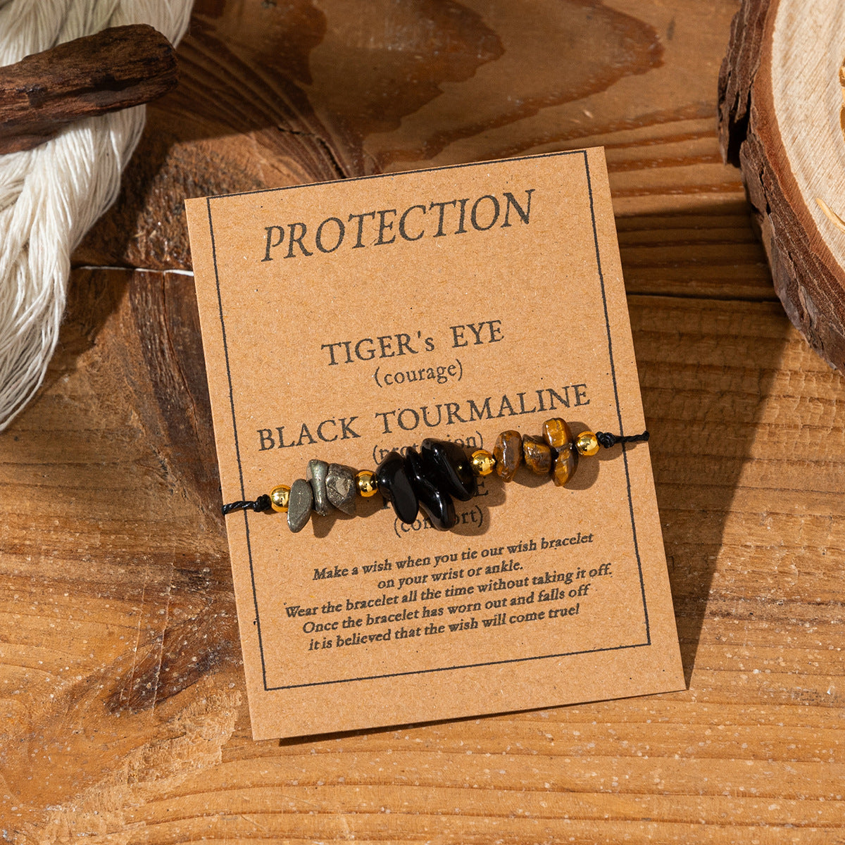 🌌 Energikalibratorn ✨ | Armband med Kalibrerad Natursten 💎 | Magnetisk Balans & Tur