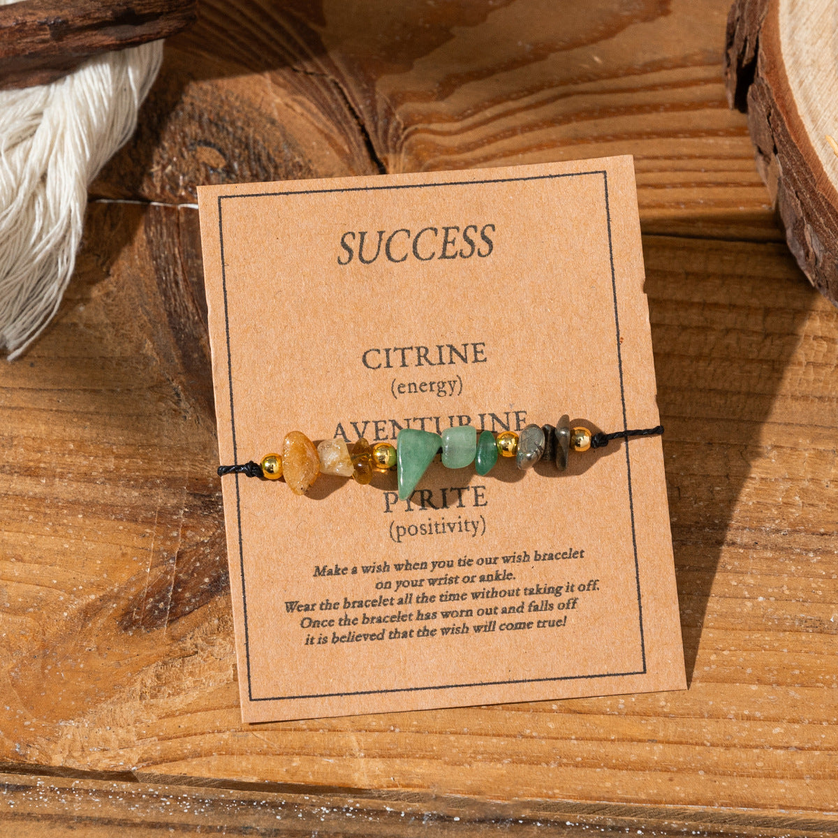 🌌 Energikalibratorn ✨ | Armband med Kalibrerad Natursten 💎 | Magnetisk Balans & Tur