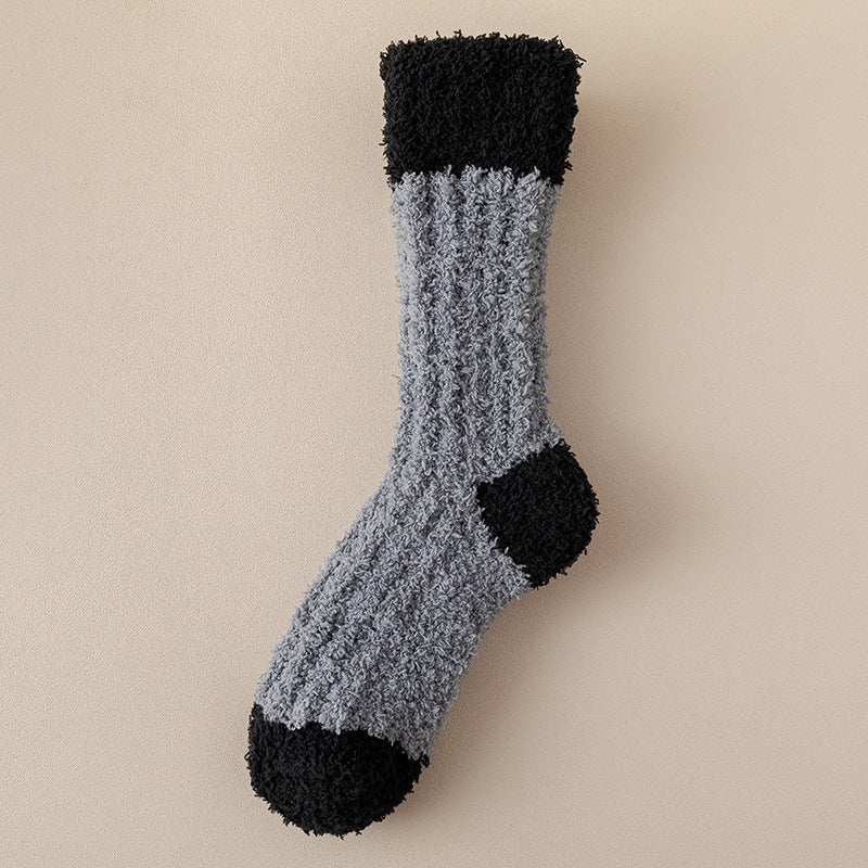 🔥 Korallfleece Myssockor ☁️ | Supermjuka & Varma | Halkfria Vintersockor 🎁