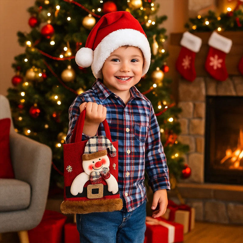 Liten 3D Julklappspåse för Barn – Perfekt Presentpåse till Julafton!