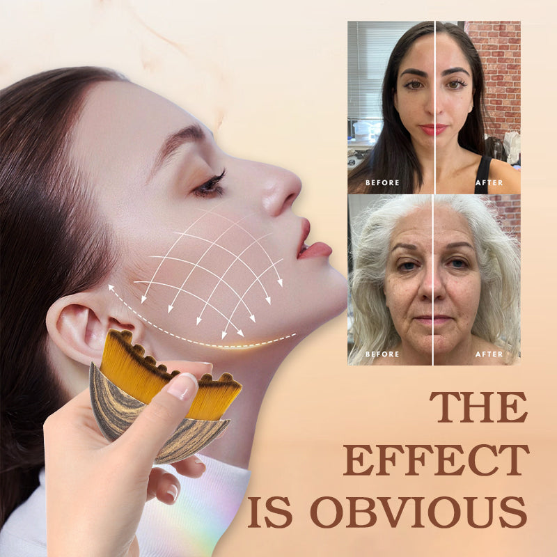 Lymfdränage Ansiktsborste ✨ Skulptera fram din lyster 💆‍♀️