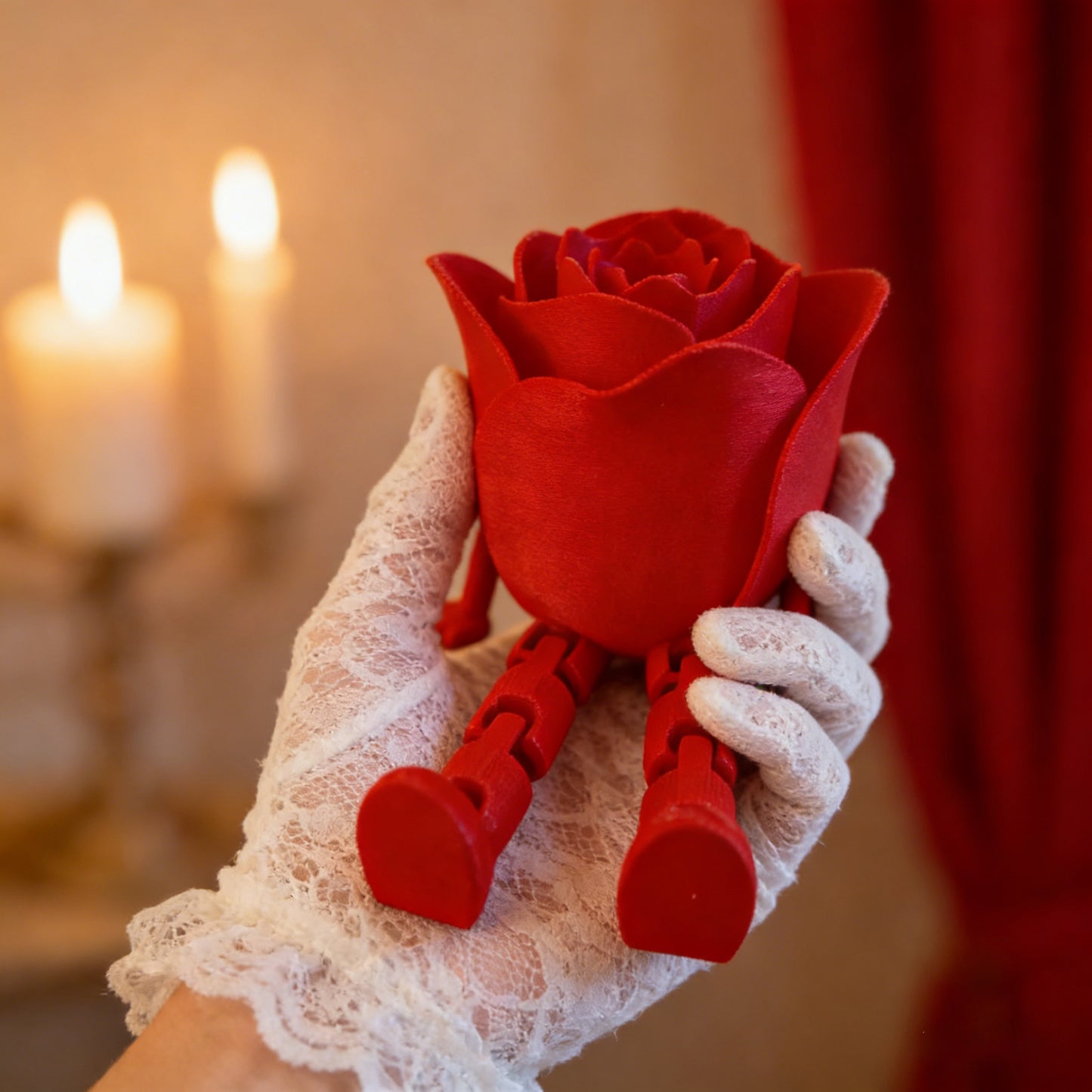 🌹 Rose Buddy – Den lilla romantiska väktaren (Alla hjärtans dag Edition) ✨