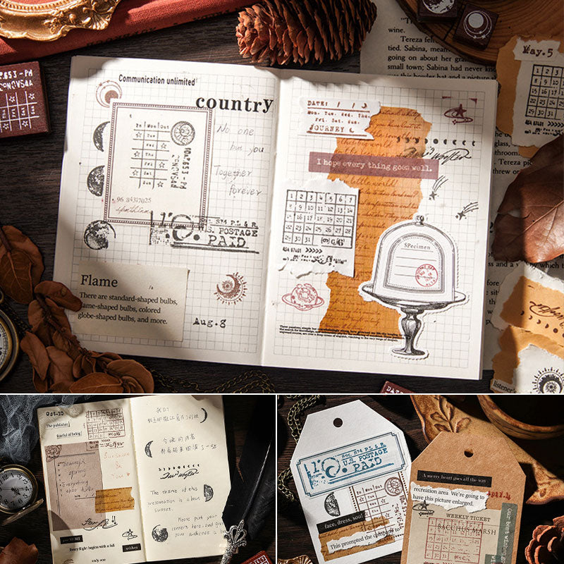 ✨ Trä Kalenderstämpel för Anteckningsböcker - Den ultimata personliga och enkla lösningen