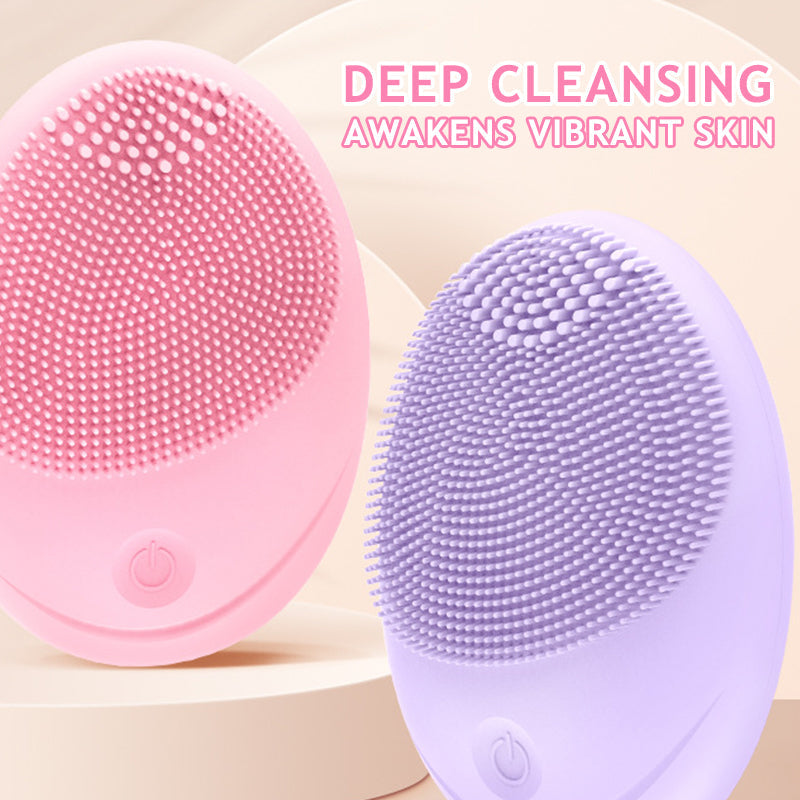 ✨ Silikon Ansiktsrengöring 🌸 | Vibrerande Rengöringsborste | Djuprengöring & Massage 💧