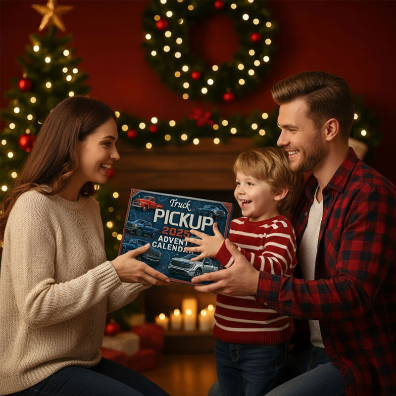 Pickup Adventskalender 2025 - 24 Legendiska Lastbilar Bakom Varje Lucka