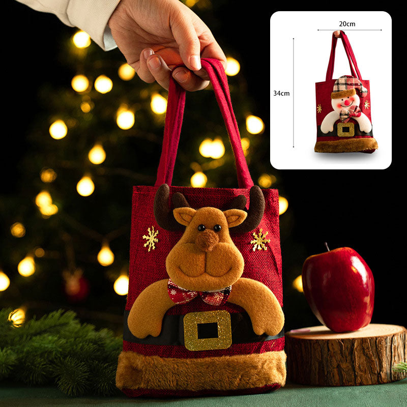 Liten 3D Julklappspåse för Barn – Perfekt Presentpåse till Julafton!