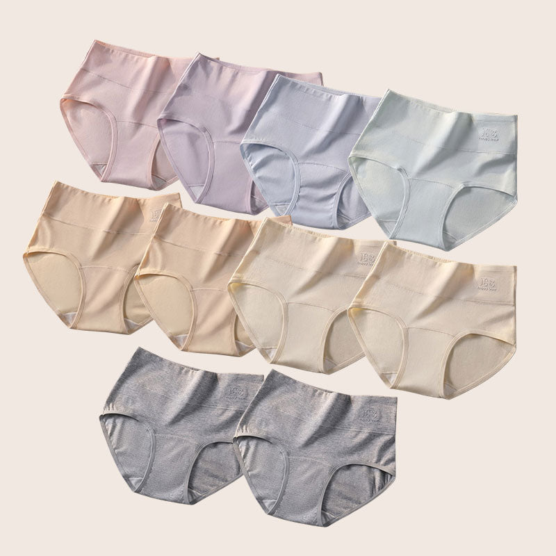 Höga Bomullstrosor med Lätt Shape-effekt – Mjuk Komfort ✨☁️