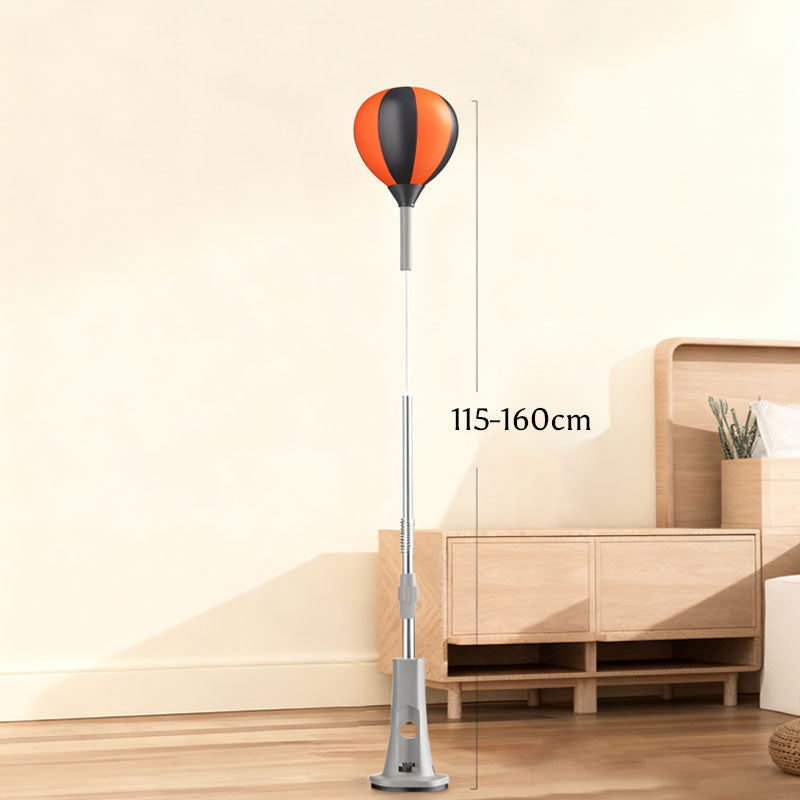 💥 Vinterrea: 50 % rabatt! 🥊 Slagpåse med speedboll ⭐ | Höjdjusterbar & ljudlös | Extra stark sugkopp 🏠