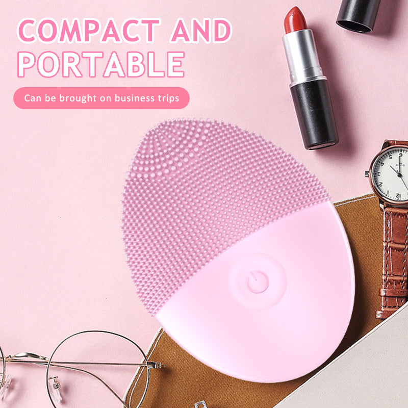 ✨ Silikon Ansiktsrengöring 🌸 | Vibrerande Rengöringsborste | Djuprengöring & Massage 💧