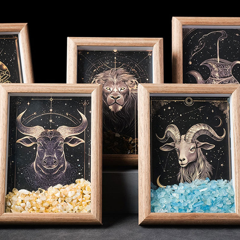 Stjärntecken Fotoram 🔮 | Energicentrum – Stärk Din Relation och Beskydda Er ✨