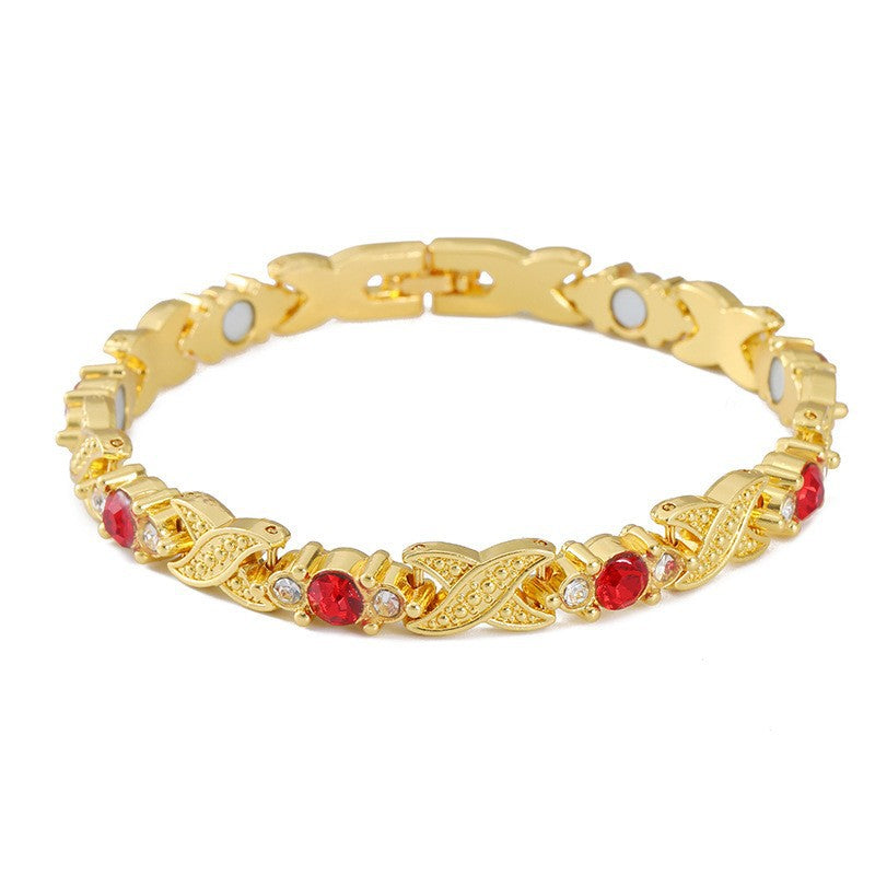 💖 Fyrklöverarmband ✨ | Elegant Design & Symbol för Evig Kärlek 🍀