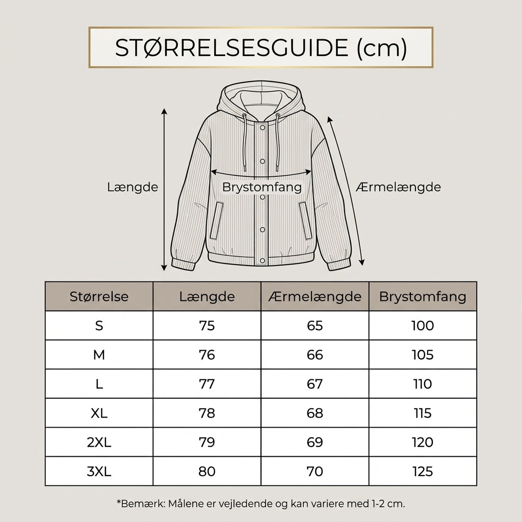 🧥 Årets Eksklusive Fløjlsjakke 2026 🍂 – Luksuriøs Corduroy Overshirt Med Hætte ✨