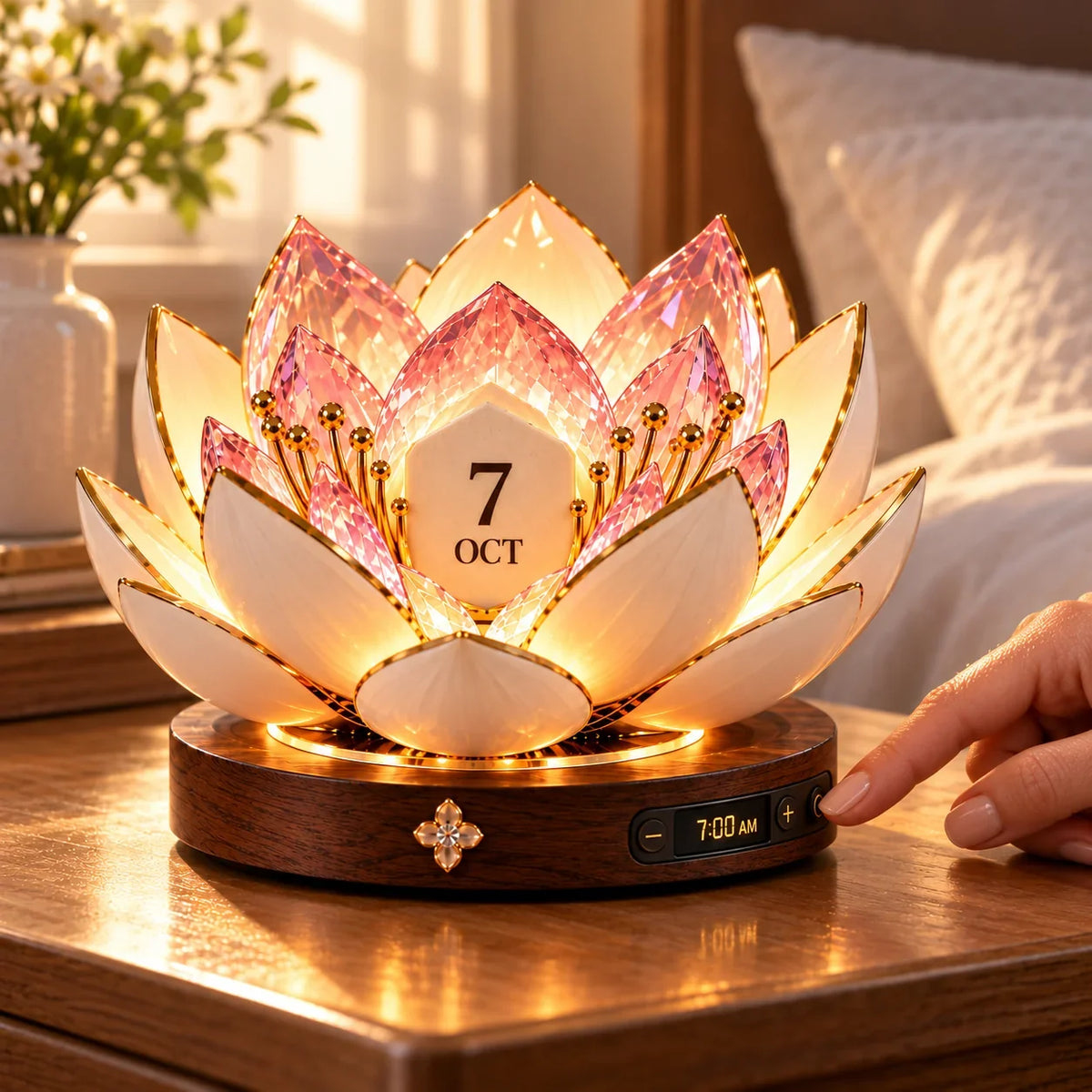 🌸 Vågn Op Til Et Lille Mirakel Hver Morgen! ✨ Automatisk Blomstrende Evighedskalender