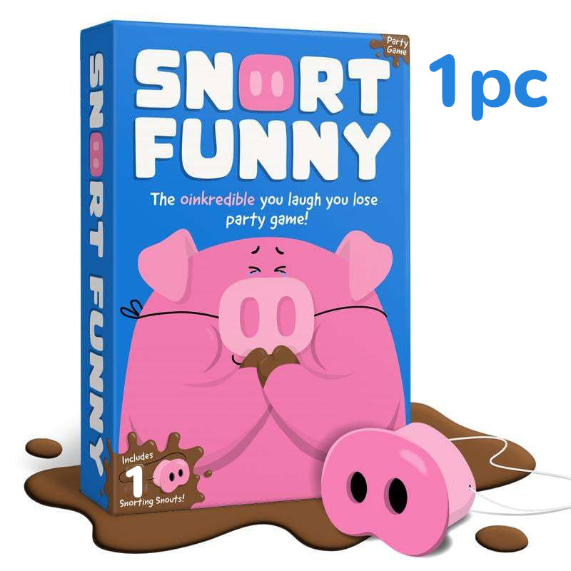 Snort Funny: "Skratta & Förlora" Partyspel 🐷😂