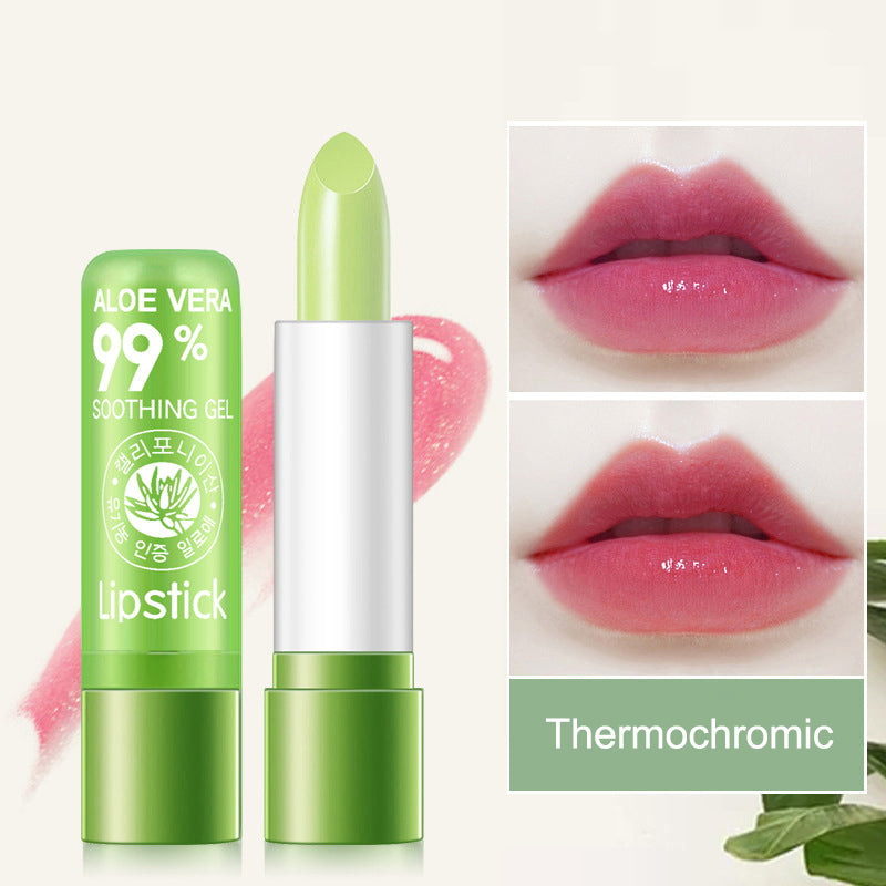💄🌿 Aloe Vera Läppbalsam som Ändrar Färg