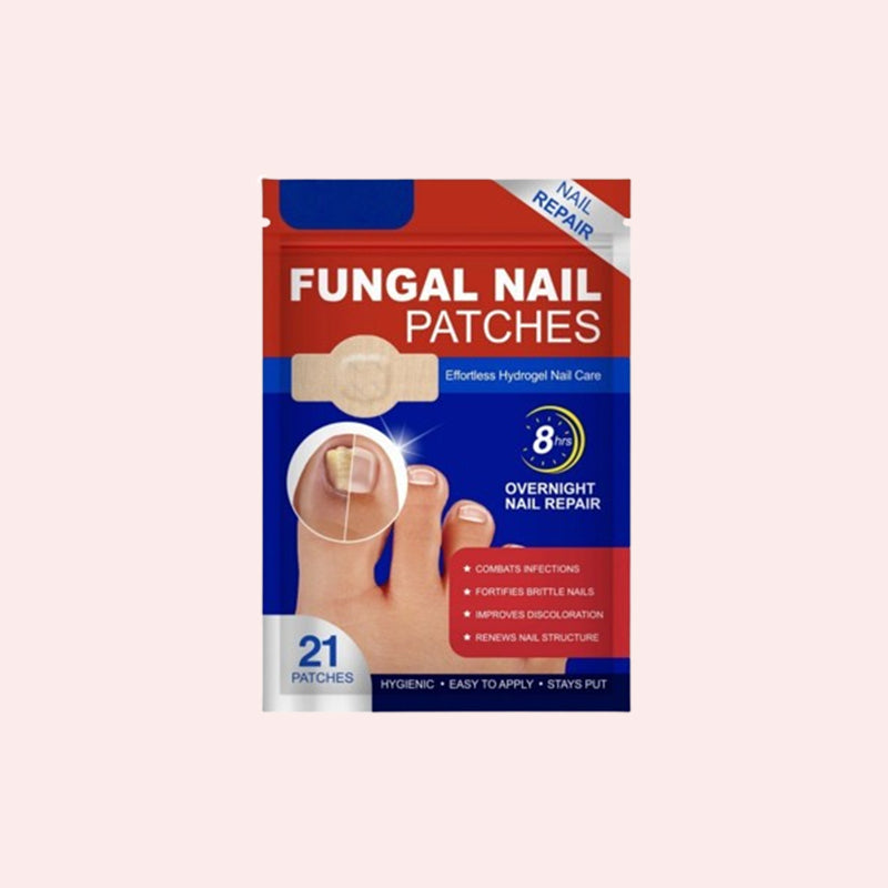 🌿 Nagelreparationsplåster - Antibakteriell hydrogel för natten