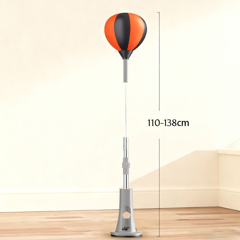 💥 Vinterrea: 50 % rabatt! 🥊 Slagpåse med speedboll ⭐ | Höjdjusterbar & ljudlös | Extra stark sugkopp 🏠