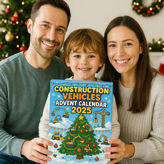Adventskalender För Byggfordon 2025