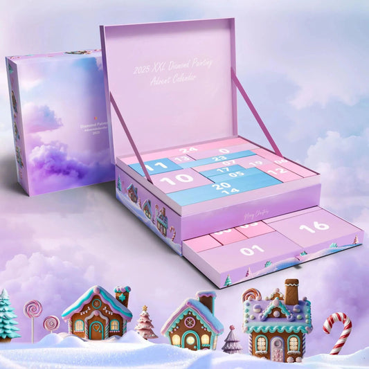 💎🎄 2025 XXL Diamond Painting Adventskalender - ✨ Begränsad Upplaga
