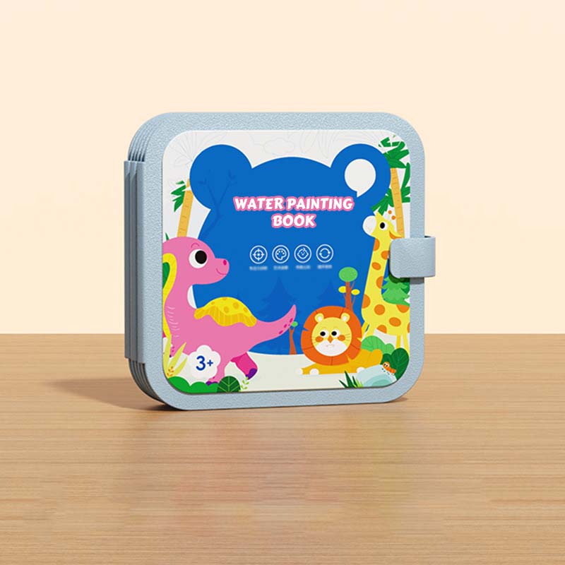 🔥 40% RABATT på VINTER-REA! 💧 Återanvändbar Vattenmålarbok för Småbarn & Barn 🎨