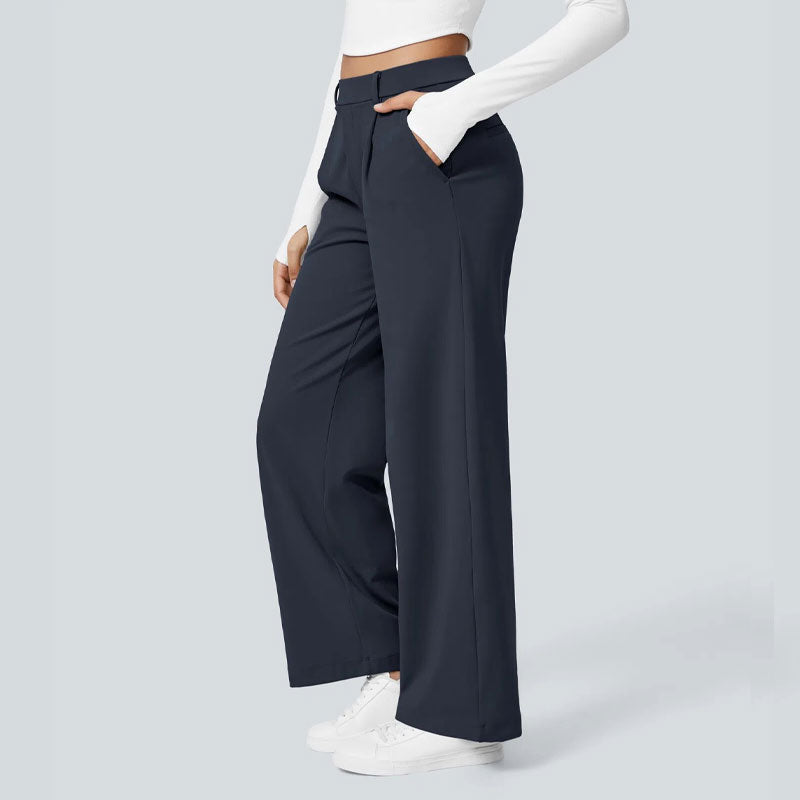 Stilrena Kostymbyxor med Raka Ben – Skrynkelfri & Tidlös Design ✨👖