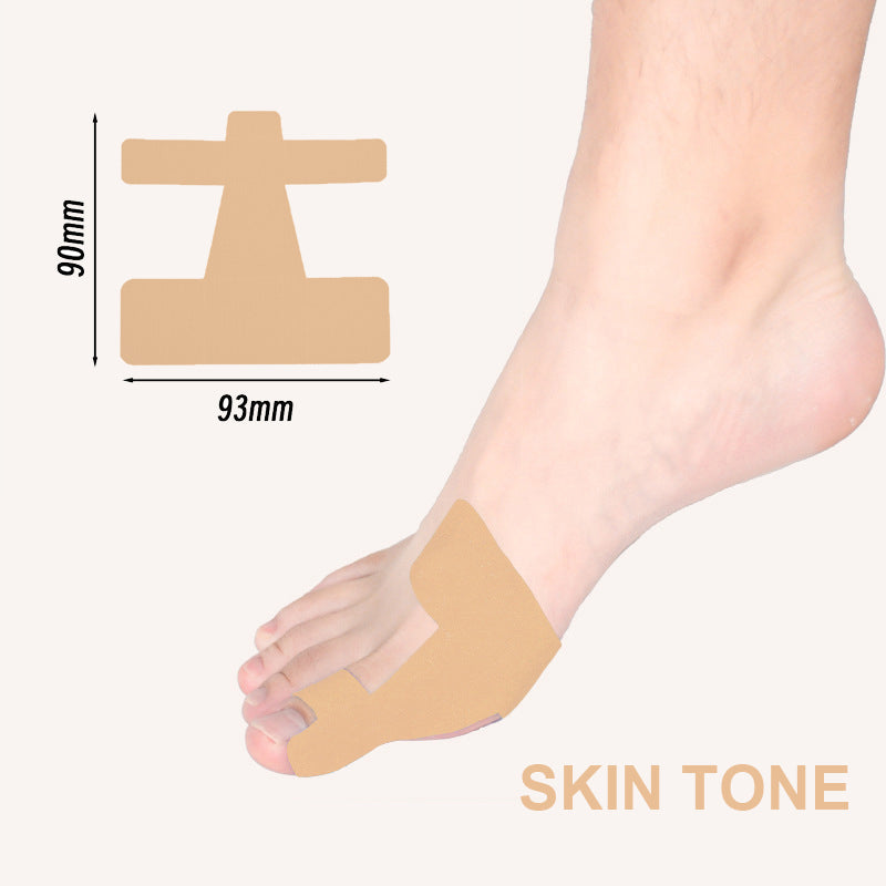 Usynlig Hallux Valgus Tape – Præskåret Korrektion til Skæv Storetå
