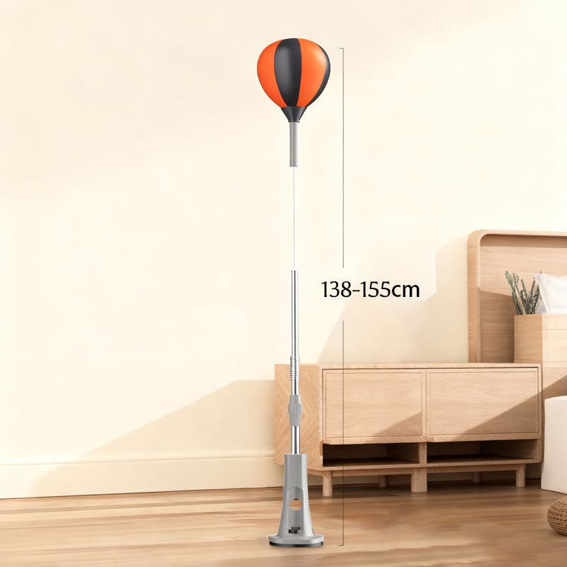 💥 Vinterrea: 50 % rabatt! 🥊 Slagpåse med speedboll ⭐ | Höjdjusterbar & ljudlös | Extra stark sugkopp 🏠