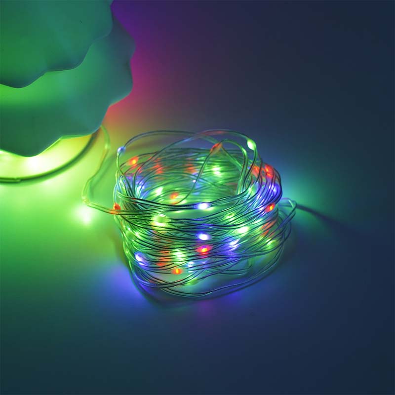 🎄 Uppladdningsbar Silikon Julgran Lampa 💡 | RGB & Varmt Ljus | Utomhus IP44 🎁