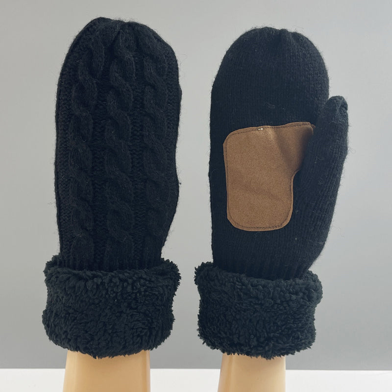 📱 Pekskärmshandskar Varma 🧤 | Stretchiga Ullvantar med Fleece/Plysch Foder 🔥