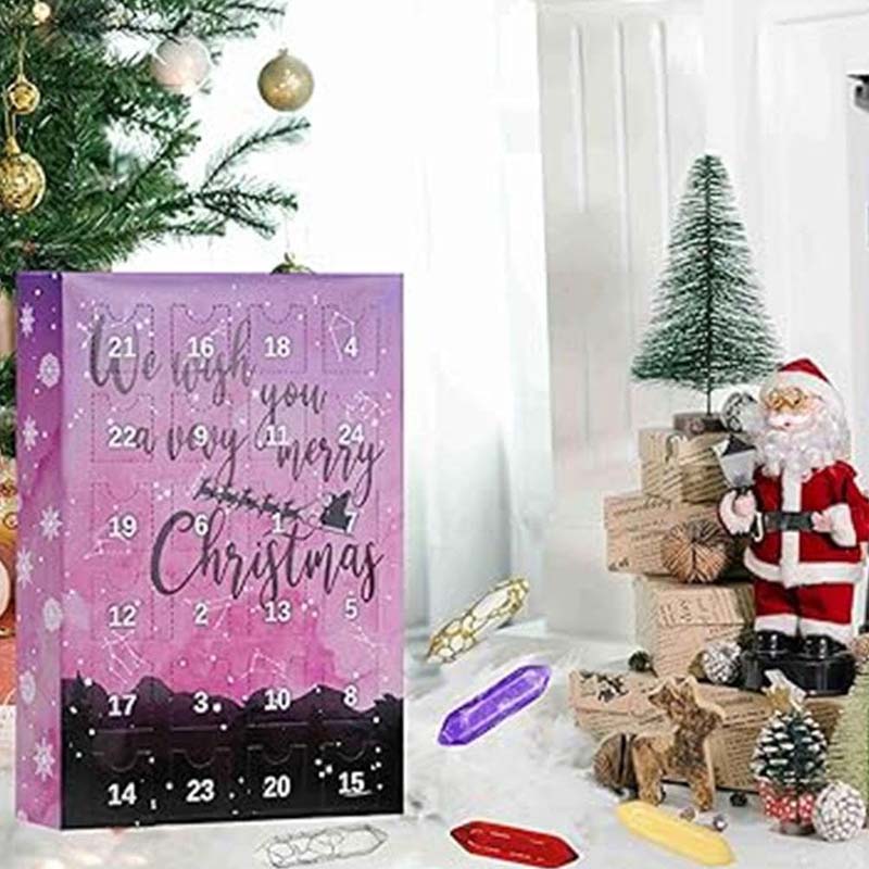 🔮 Kristall Adventskalender | Helande Stenar & DIY Smycken 🎁