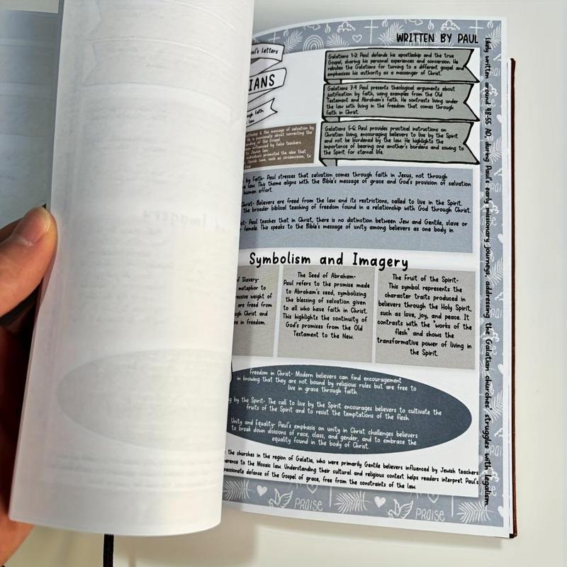 ✝️📖 Biblestudiedagbok - Strukturerad guide för djupgående bibelstudier
