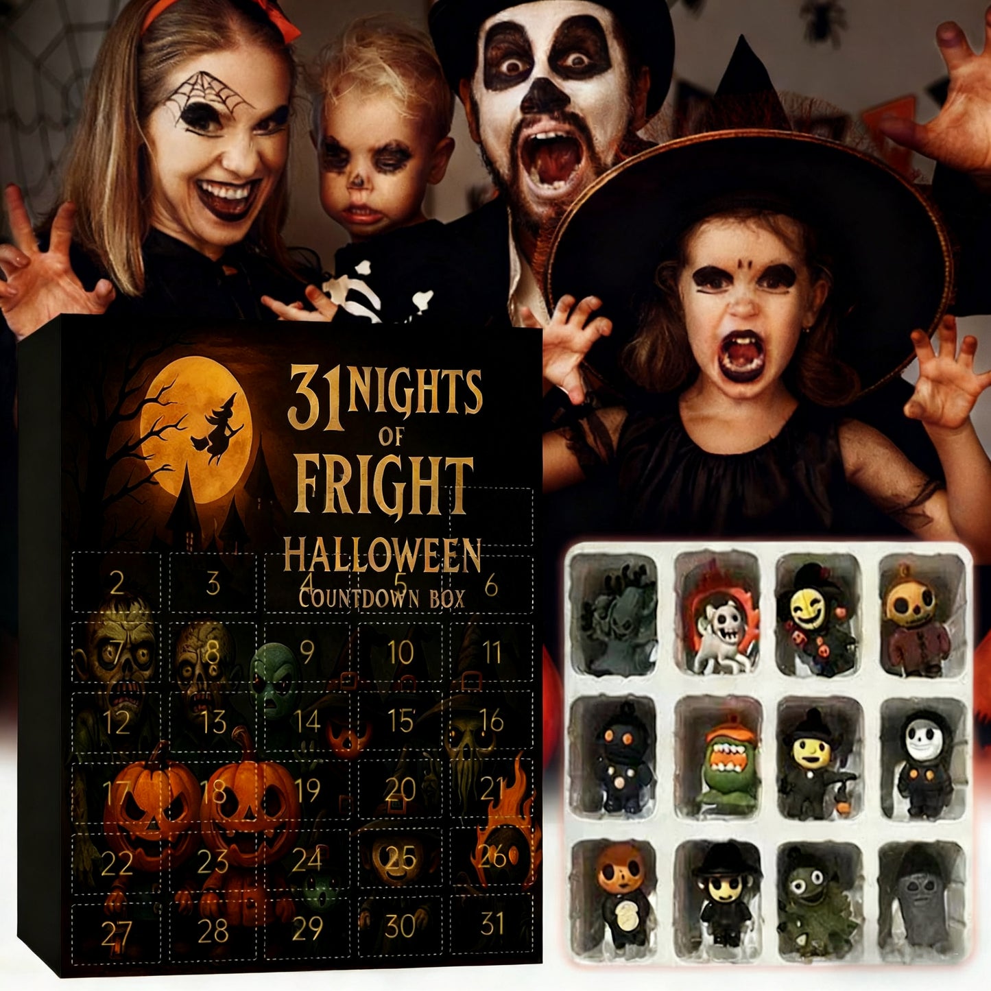 🎃 Halloween-räknarkalender 2025: 31 dagar fullspäckade med smart Halloween-äventyr! 🦇