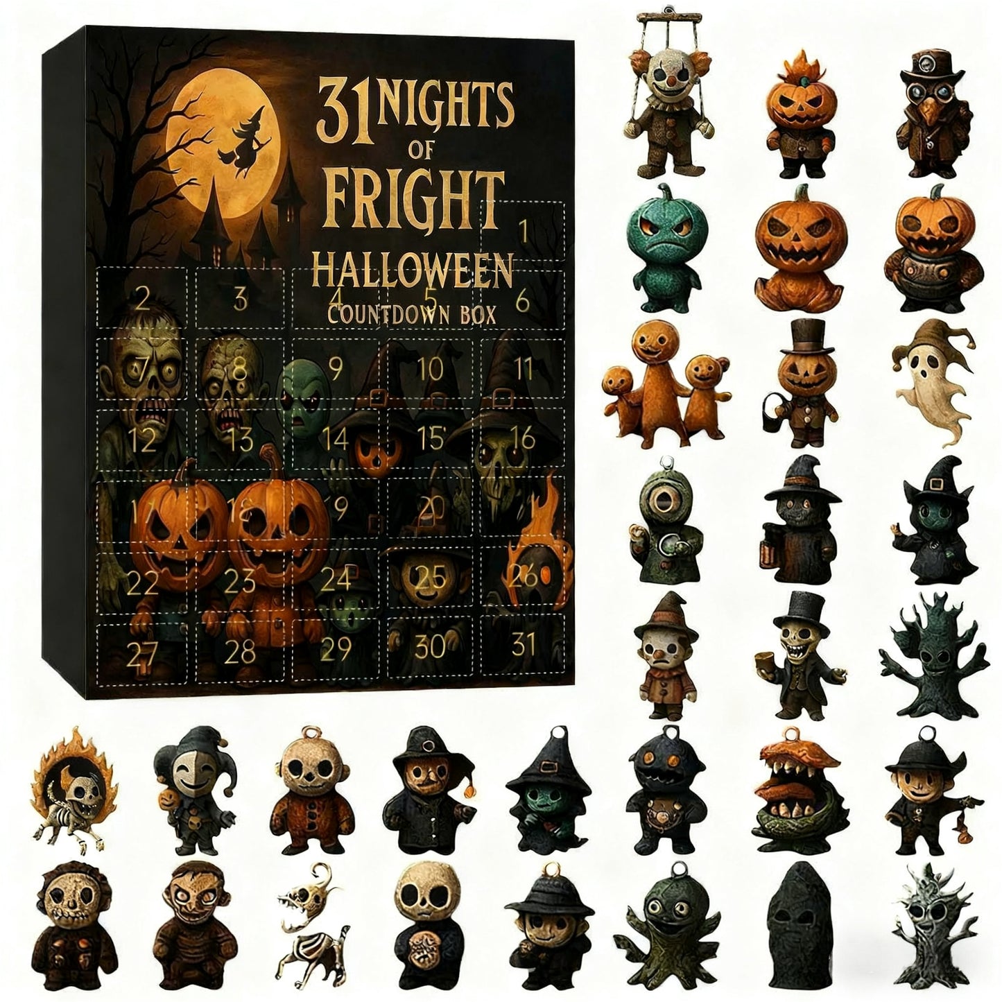 🎃 Halloween-räknarkalender 2025: 31 dagar fullspäckade med smart Halloween-äventyr! 🦇