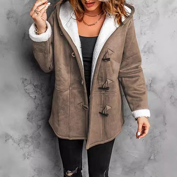 🍂🧥 Höstvärme — Midilång trenchcoat för damer: Snygg och praktisk 🌟