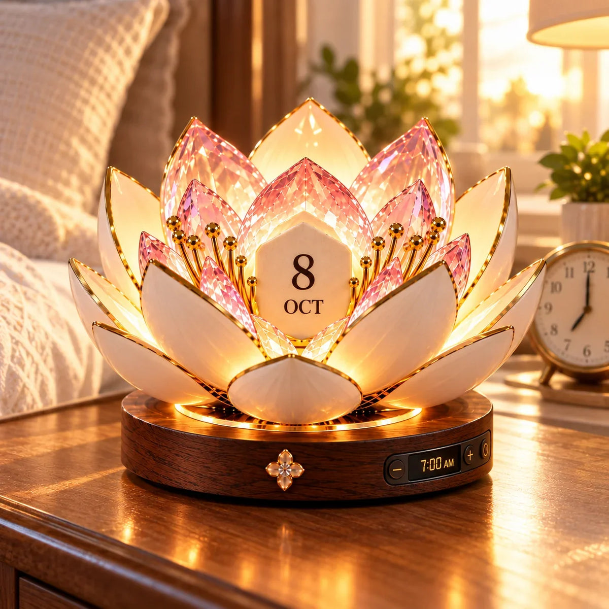 🌸 Vågn Op Til Et Lille Mirakel Hver Morgen! ✨ Automatisk Blomstrende Evighedskalender