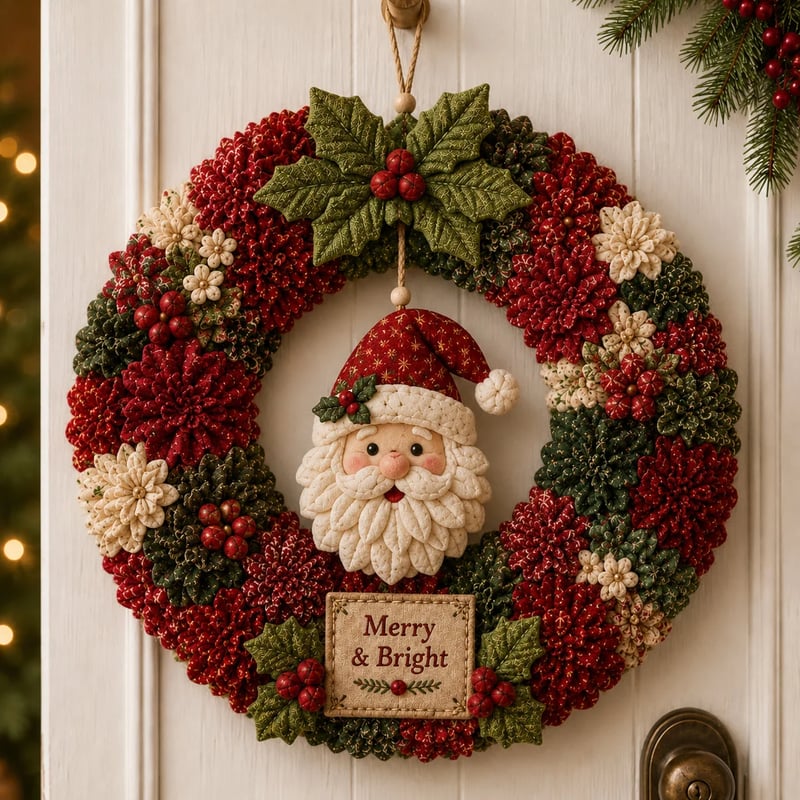 Skab Din Egen Hyggelige Julekrans 🎄✨ | DIY Prikkekunst Sæt til Døren