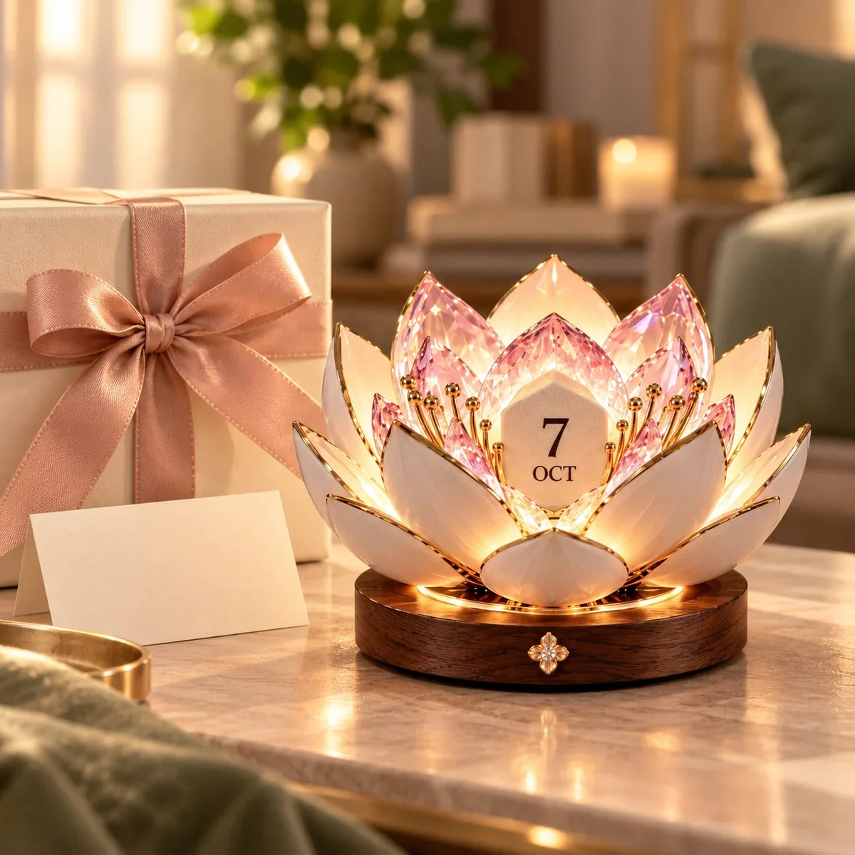 🌸 Vågn Op Til Et Lille Mirakel Hver Morgen! ✨ Automatisk Blomstrende Evighedskalender