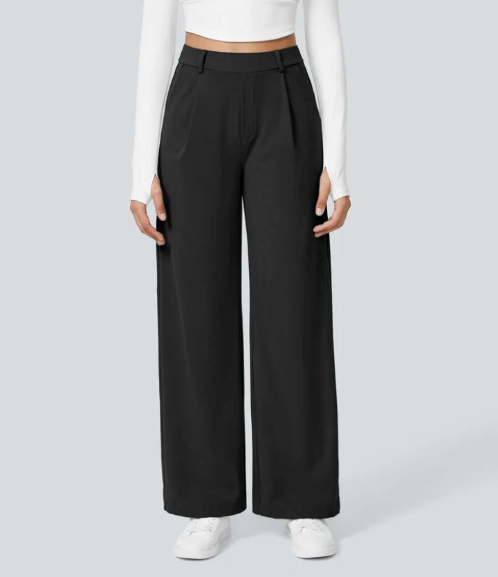 Stilrena Kostymbyxor med Raka Ben – Skrynkelfri & Tidlös Design ✨👖